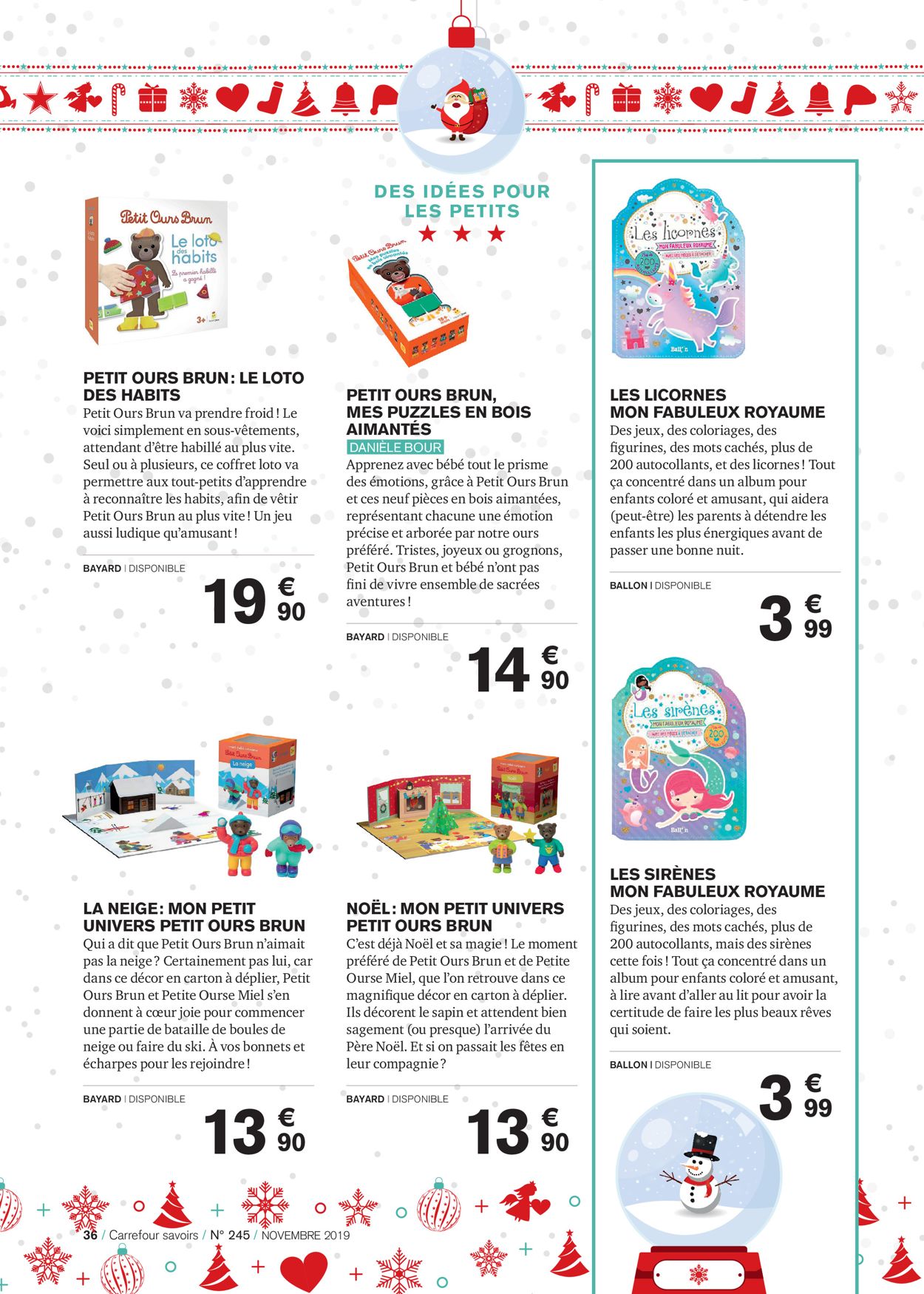 Carrefour catalogue de Noël 2019 Catalogue - 01.11-30.11.2019 (Page 36)