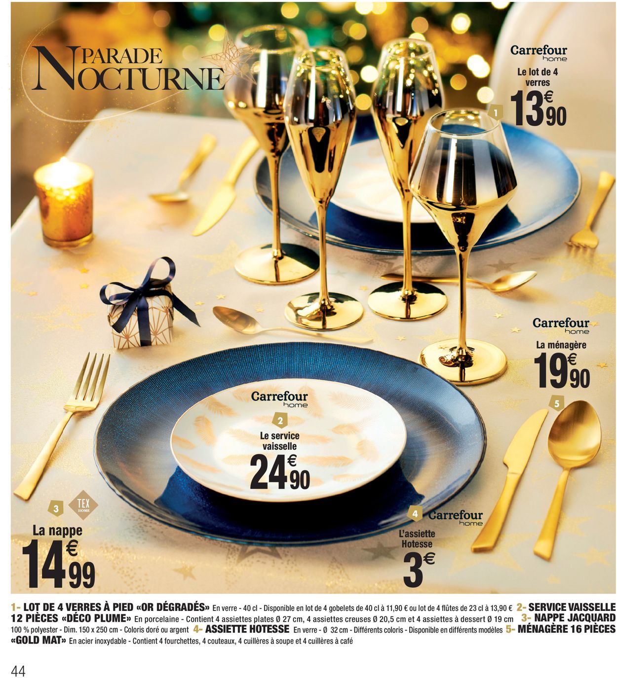 Carrefour - catalogue de Noël 2019 Catalogue - 03.12-15.12.2019 (Page 44)