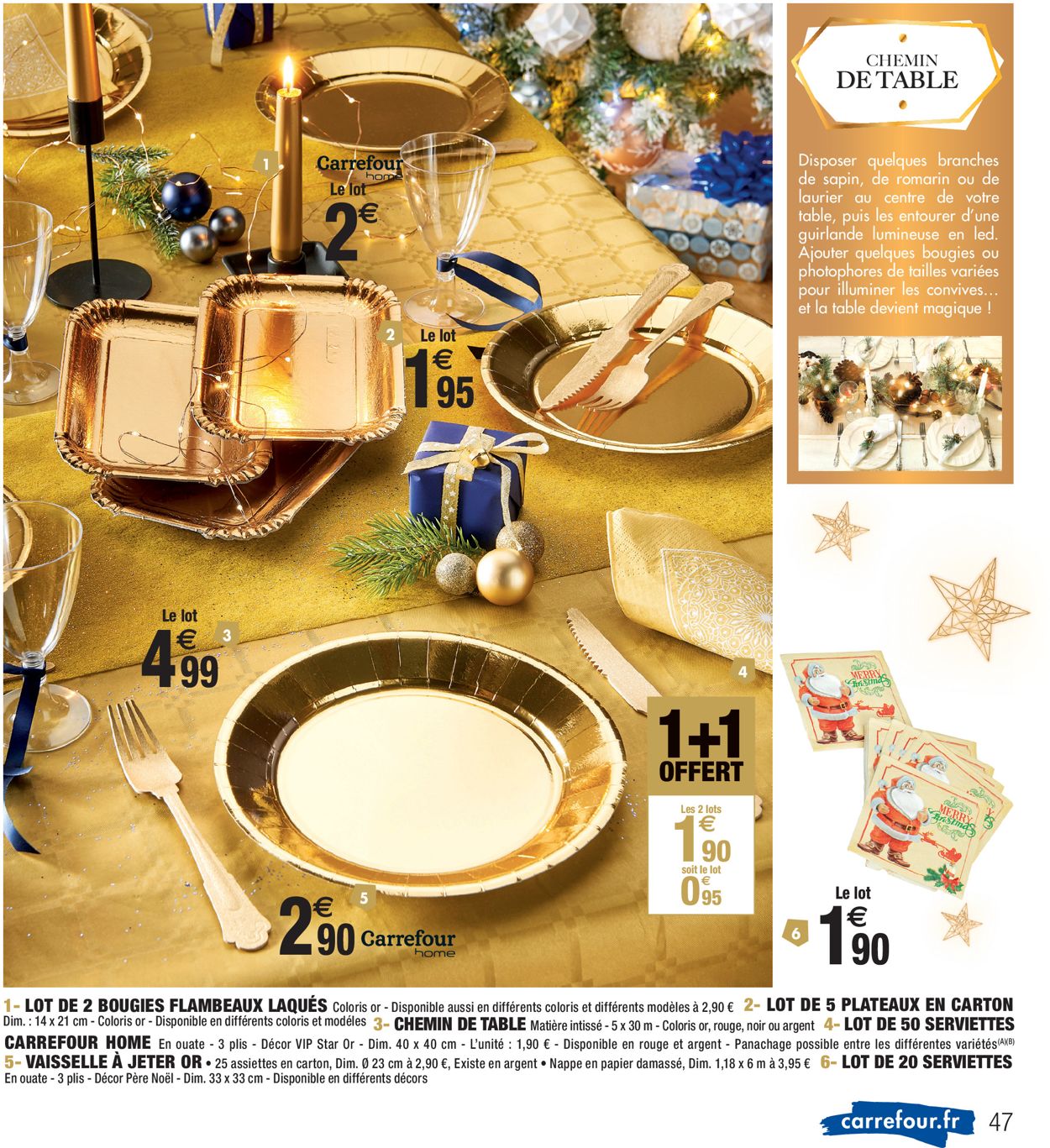 Carrefour - catalogue de Noël 2019 Catalogue - 03.12-15.12.2019 (Page 47)
