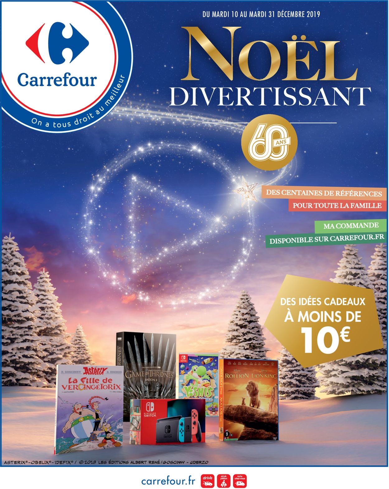 Carrefour - catalogue de Noël 2019 Catalogue - 10.12-31.12.2019