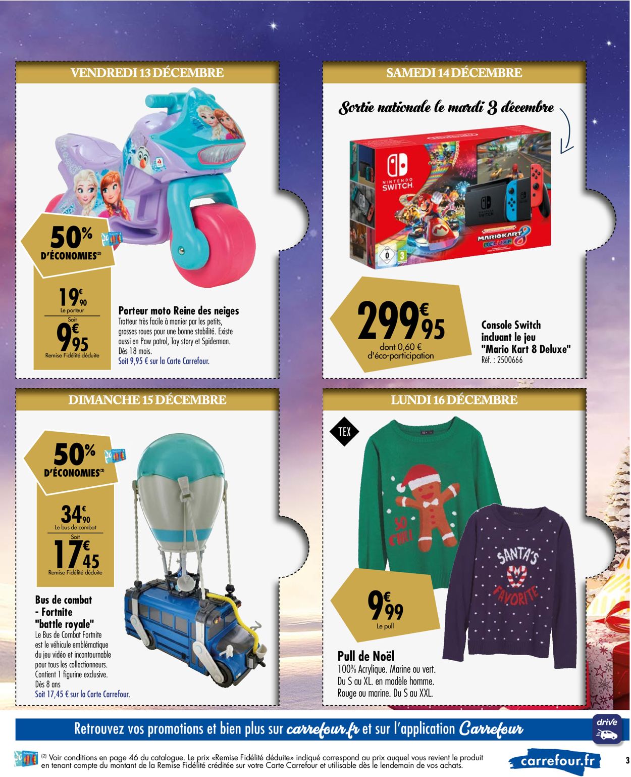 Carrefour - catalogue de Noël 2019 Catalogue - 10.12-24.12.2019 (Page 3)