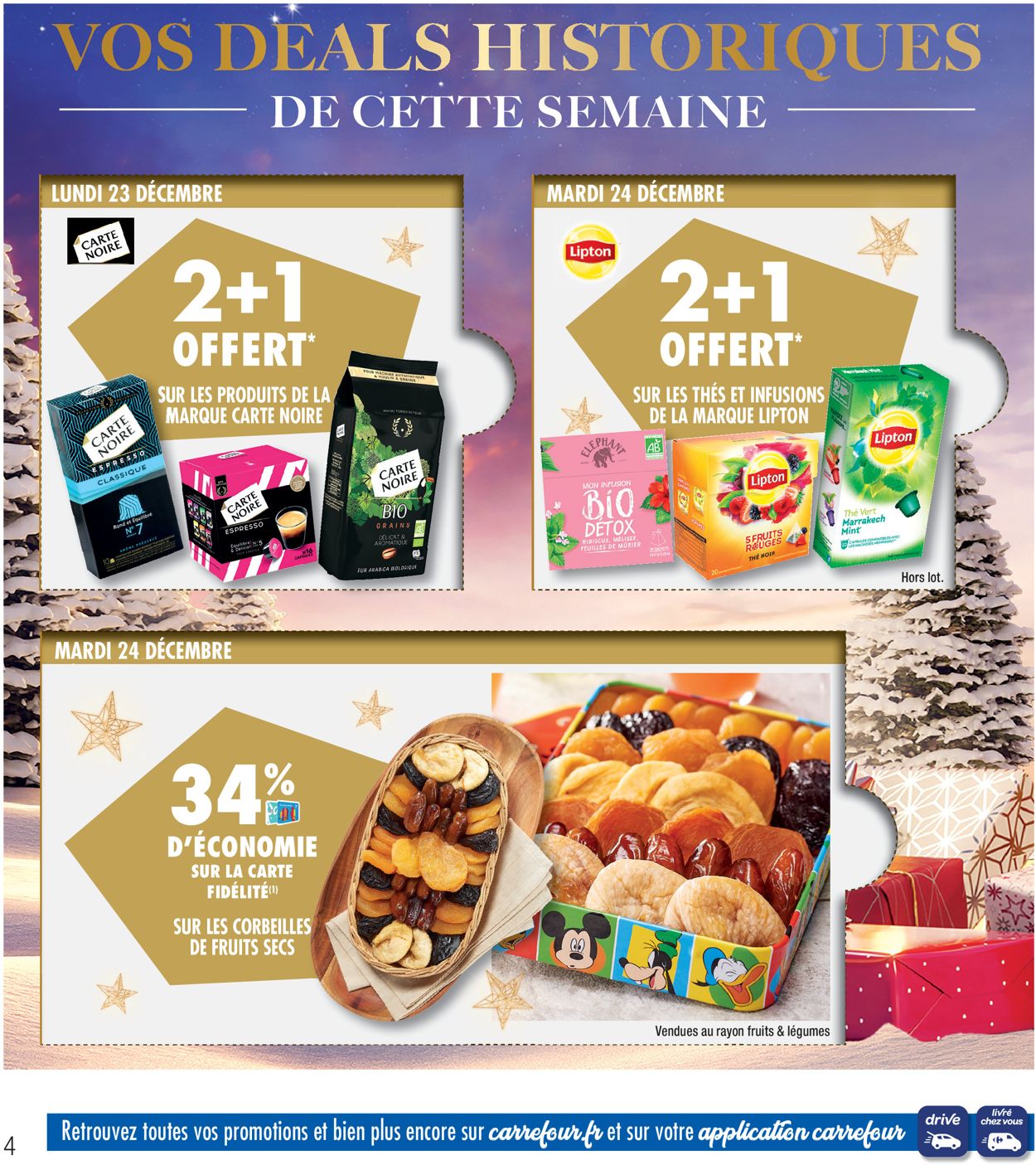 Catalogue du Nouvel An Carrefour Catalogue - 23.12-31.12.2019 (Page 4)