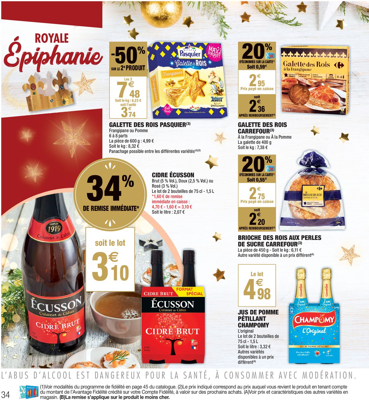 Catalogue du Nouvel An Carrefour Catalogue - 23.12-31.12.2019 (Page 34)