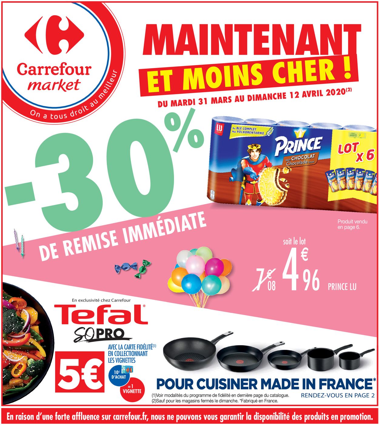 Carrefour Catalogue - 31.03-12.04.2020
