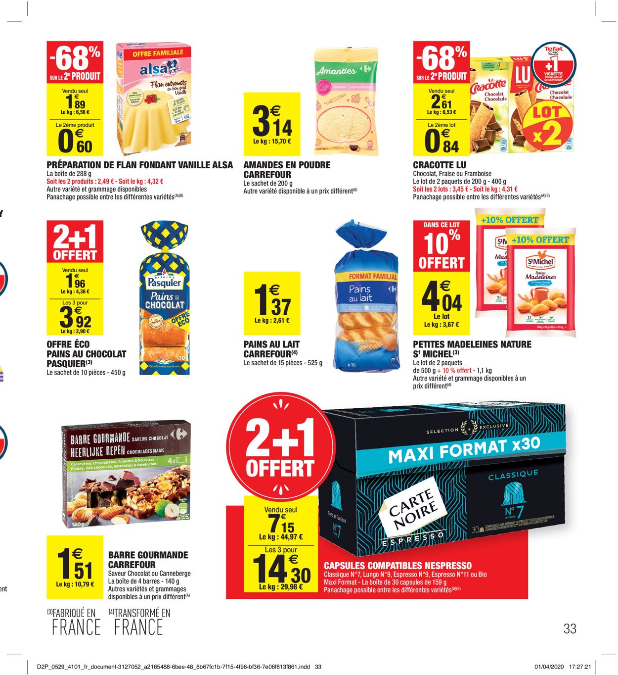 Carrefour Catalogue - 14.04-26.04.2020 (Page 33)