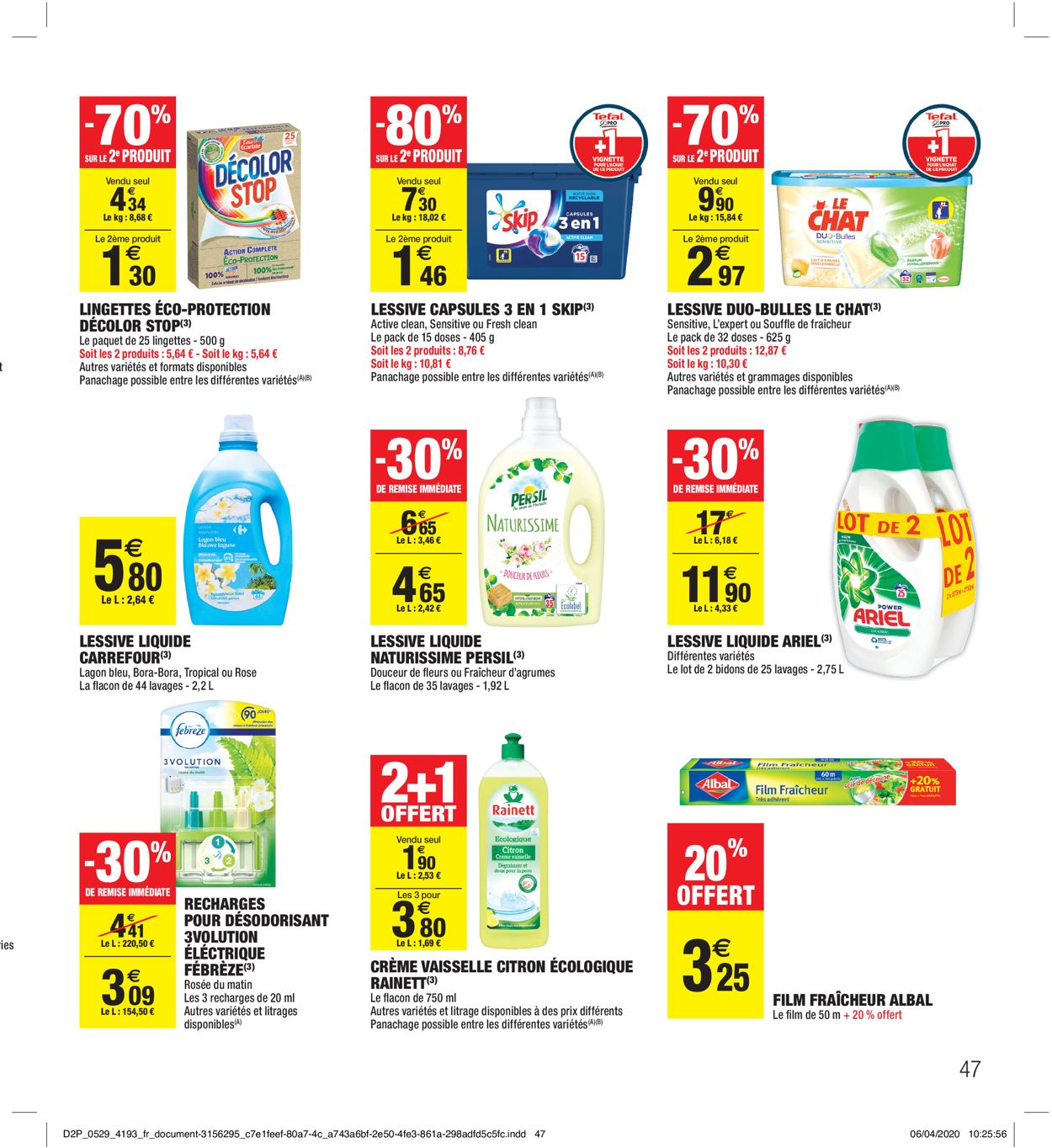 Carrefour Catalogue - 14.04-26.04.2020 (Page 47)