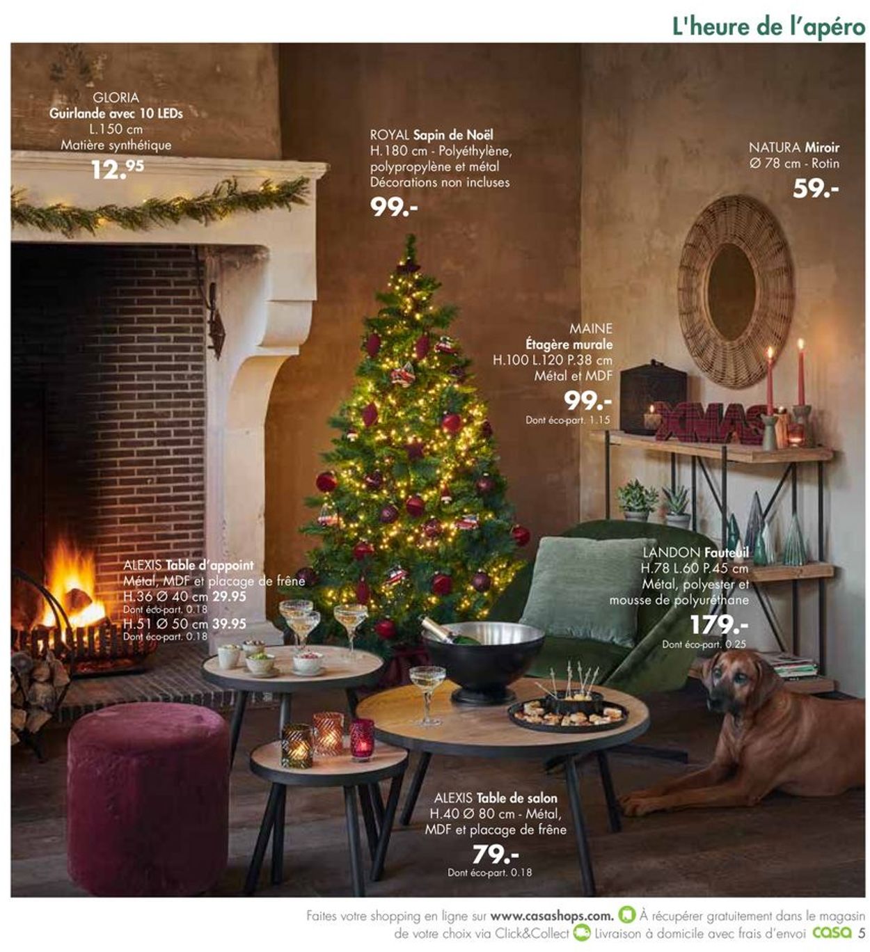 Casa catalogue de Noël 2019 Catalogue - 25.11-31.12.2019 (Page 5)