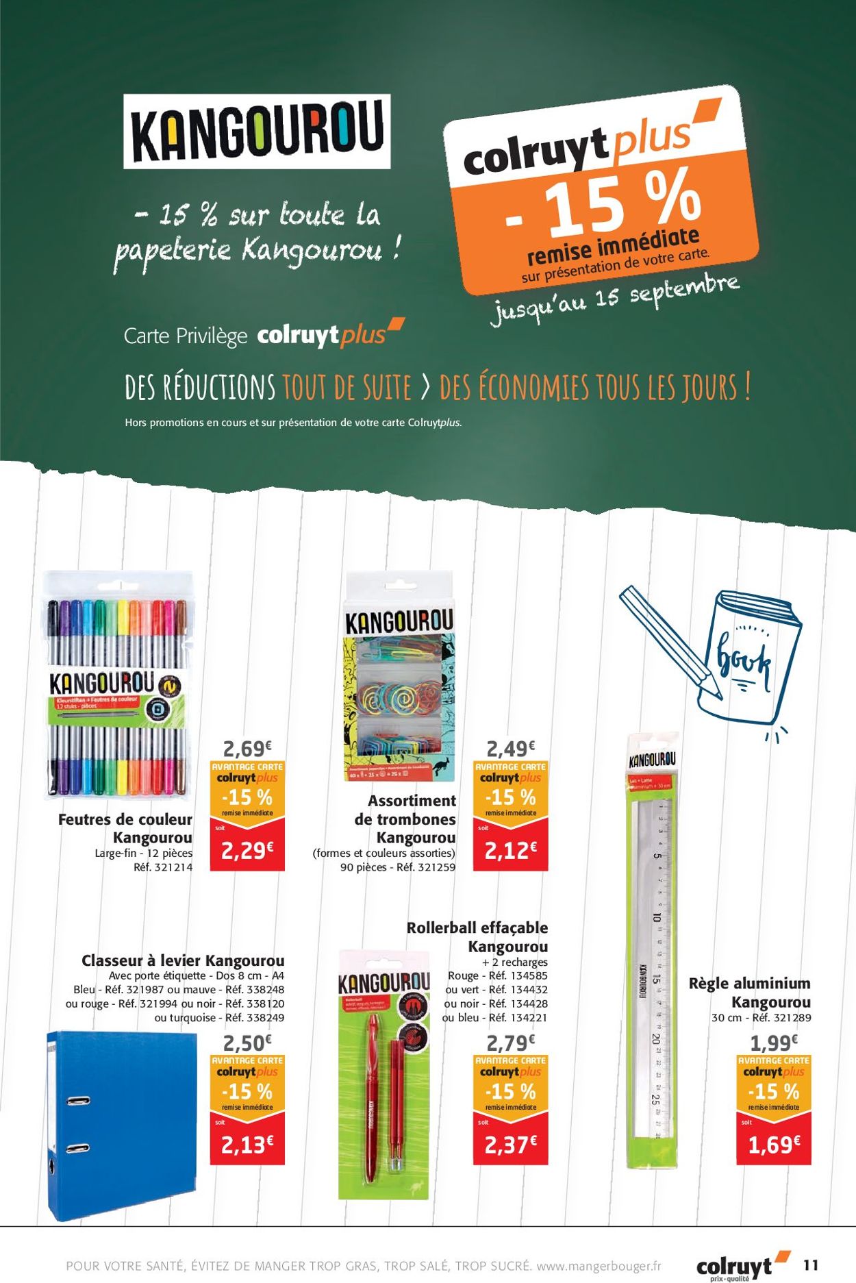 Colruyt Catalogue - 04.09-08.09.2019 (Page 11)
