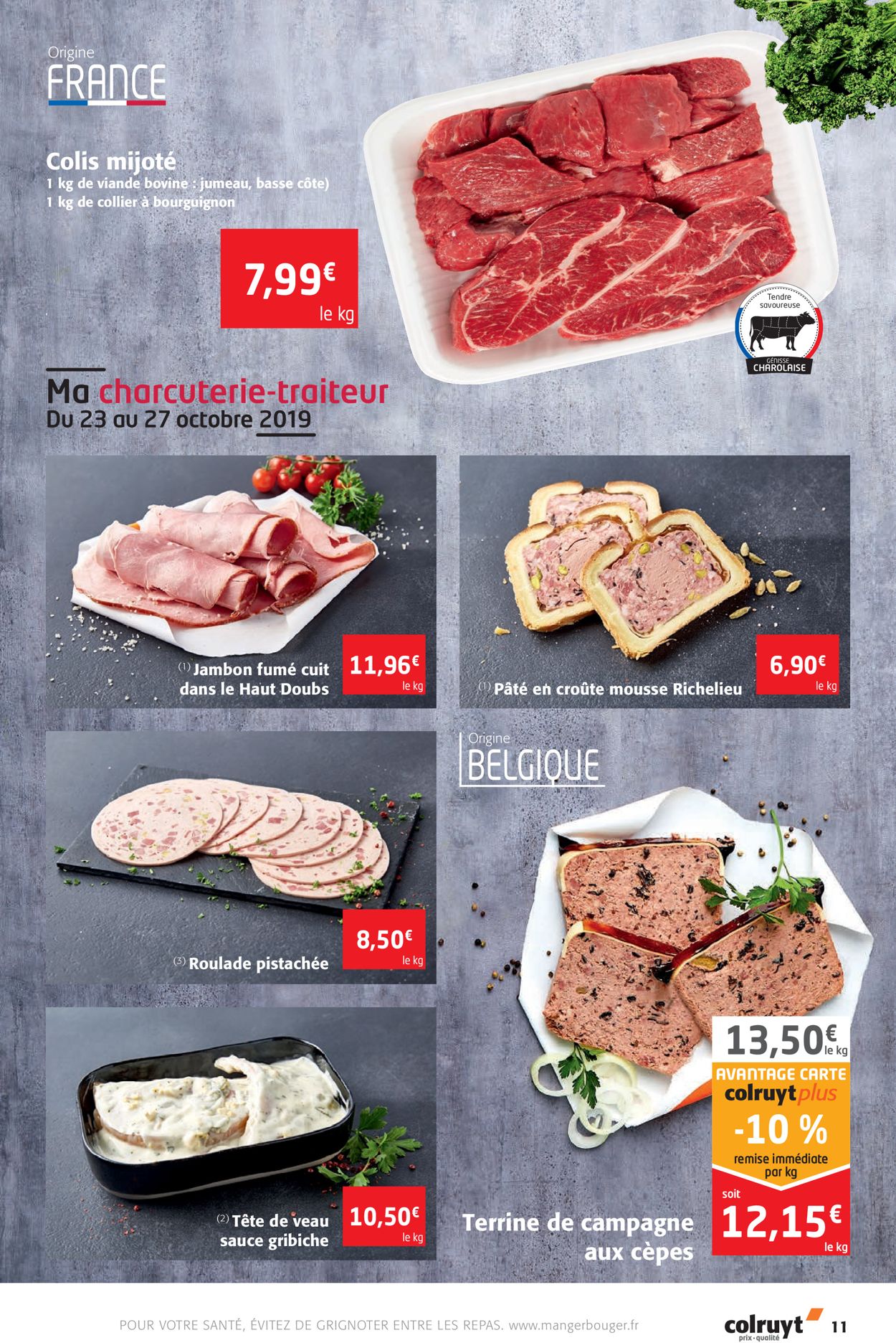 Colruyt Catalogue - 23.10-03.11.2019 (Page 11)