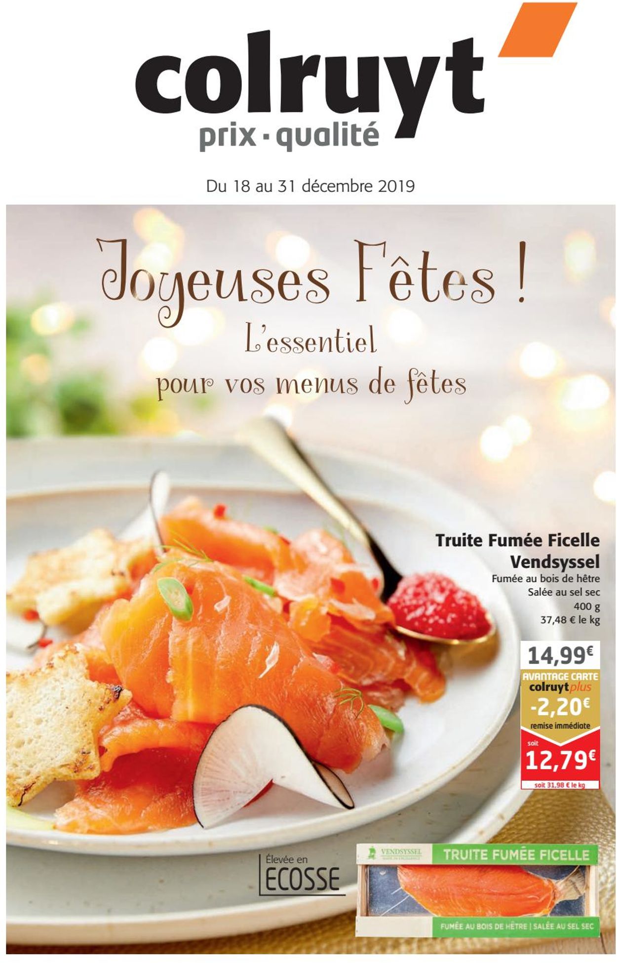 Colruyt catalogue de Noël 2019 Catalogue - 18.12-31.12.2019
