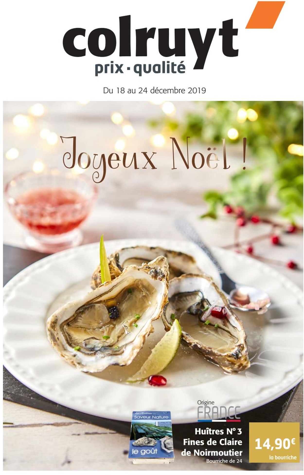 Colruyt catalogue de Noël 2019 Catalogue - 18.12-24.12.2019