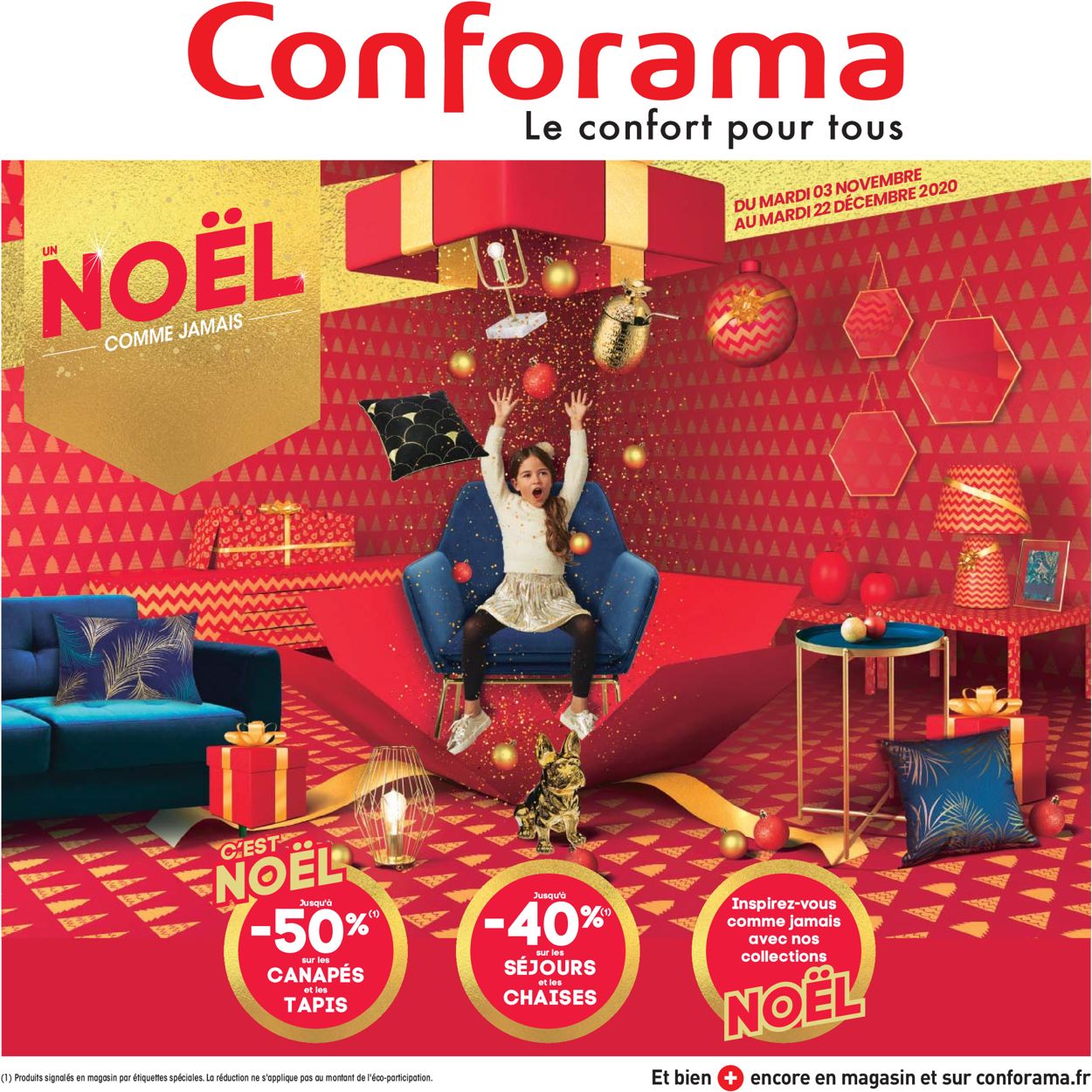 Conforama Noel 2020 Catalogue - 03.11-22.12.2020