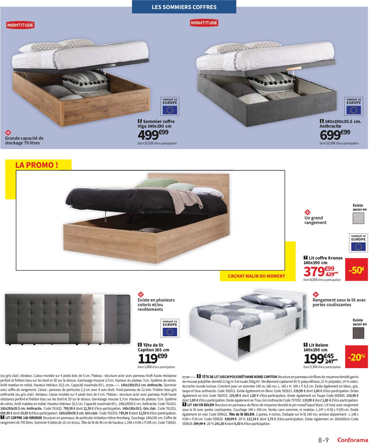 Conforama Catalogue - 07.06-04.07.2022 (Page 9)