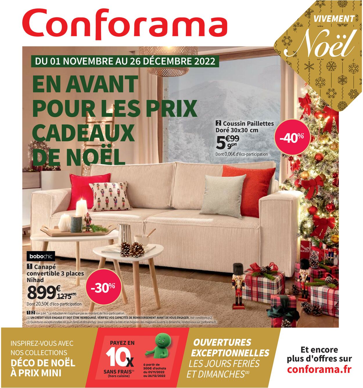 Conforama Catalogue - 01.11-09.11.2022