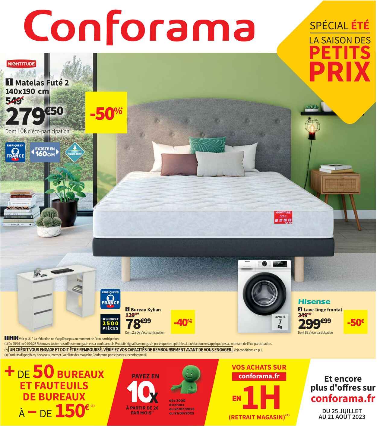 Conforama Catalogue - 25.07-21.08.2023