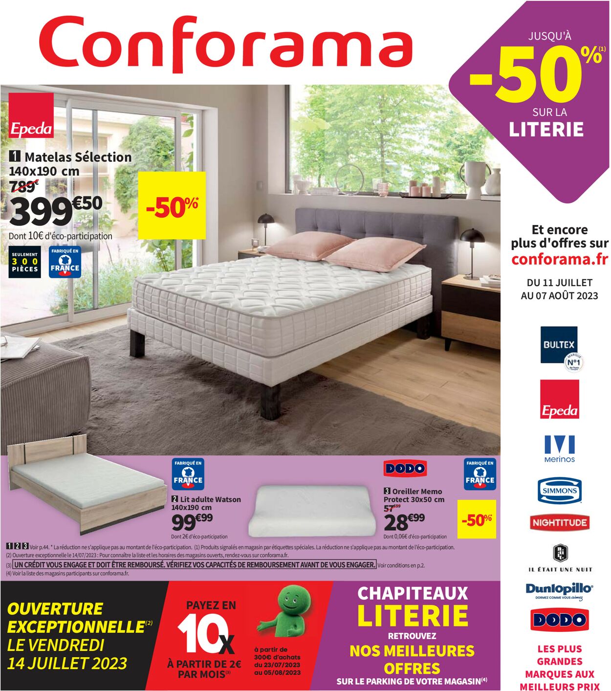 Conforama Catalogue - 11.07-07.08.2023