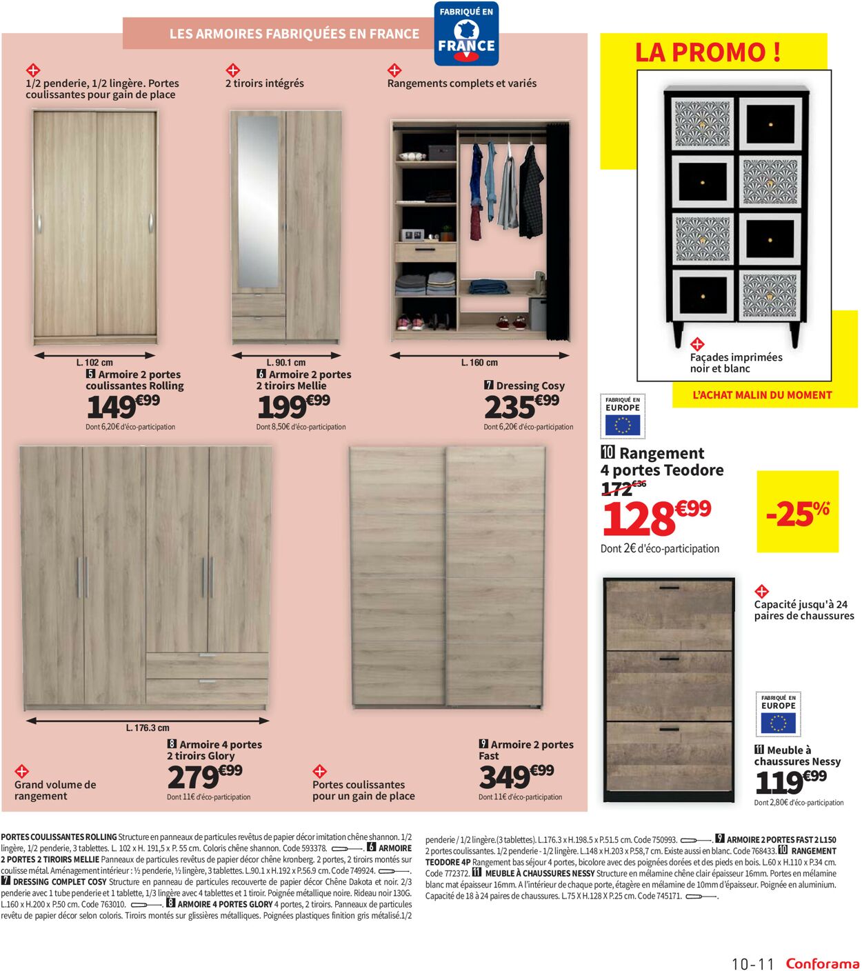 Conforama Catalogue - 08.08-04.09.2023 (Page 11)