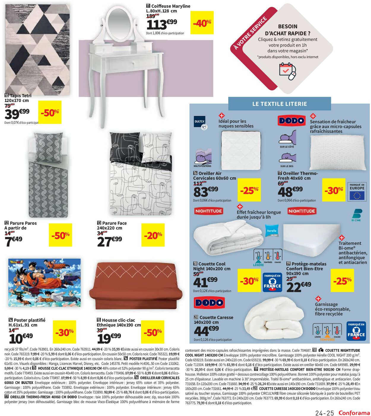 Conforama Catalogue - 08.08-04.09.2023 (Page 25)