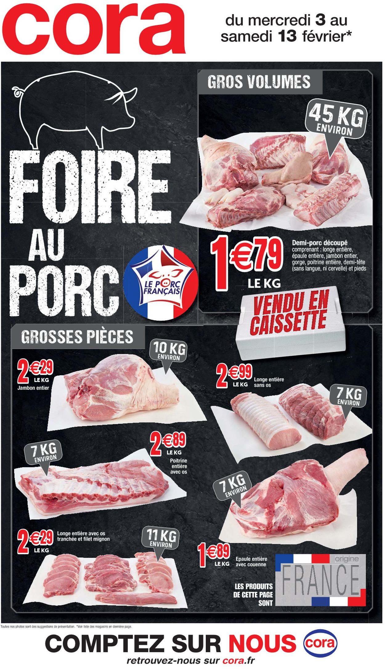 Cora  Foire Au Porc 2021 Catalogue - 03.02-13.02.2021