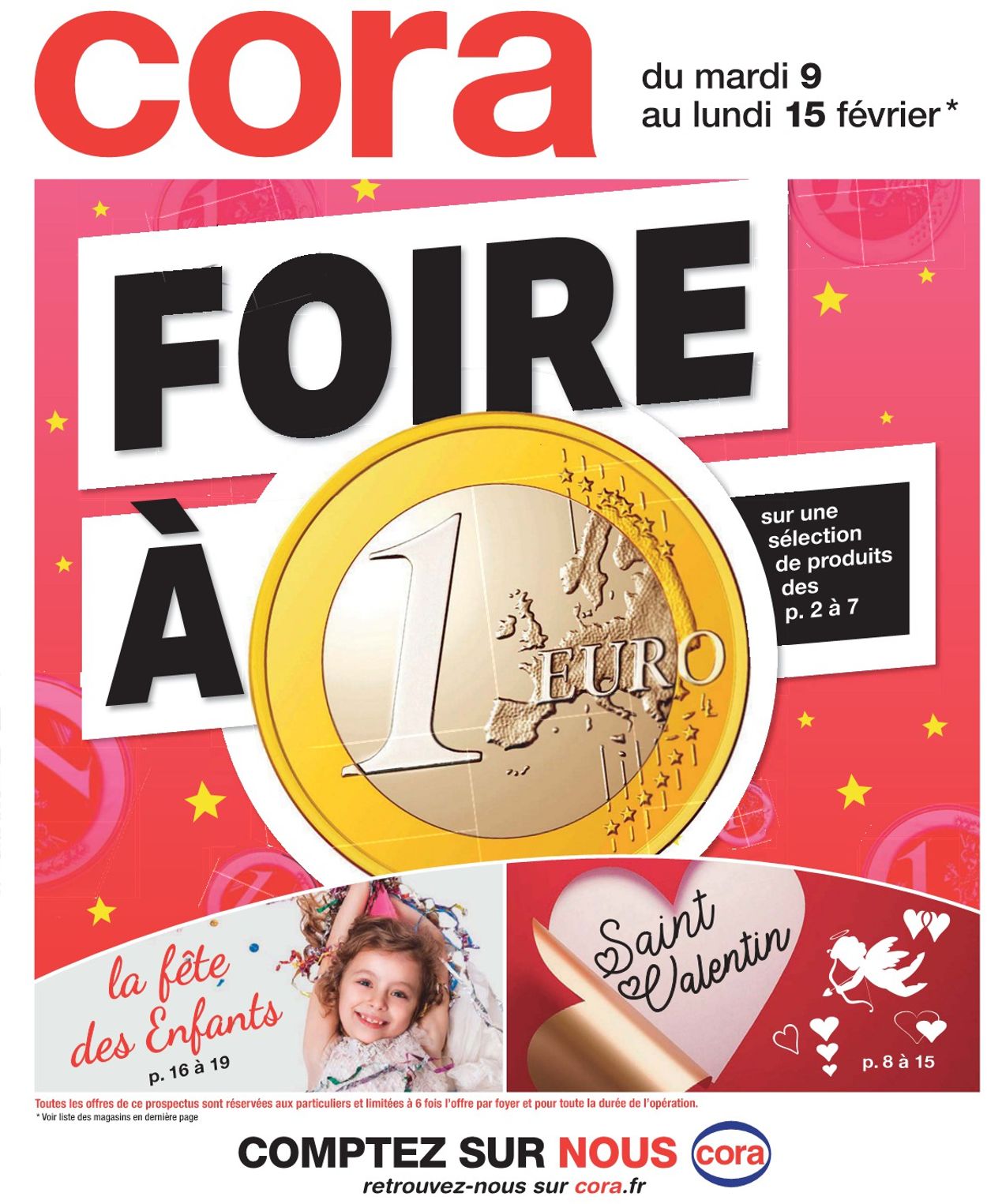 Cora Foire à 1 Euro 2021 Catalogue - 09.02-15.02.2021