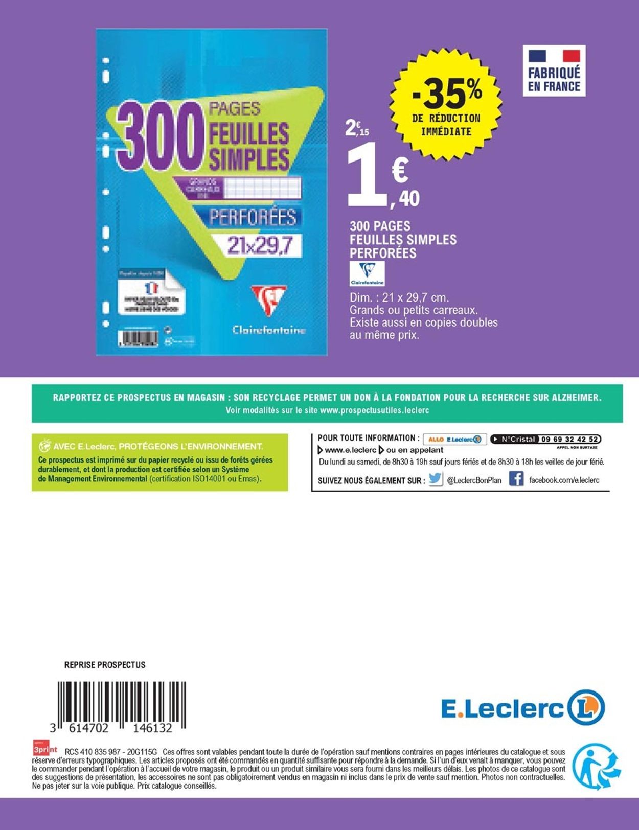 E.leclerc Catalogue - 28.07-08.08.2020 (Page 34)