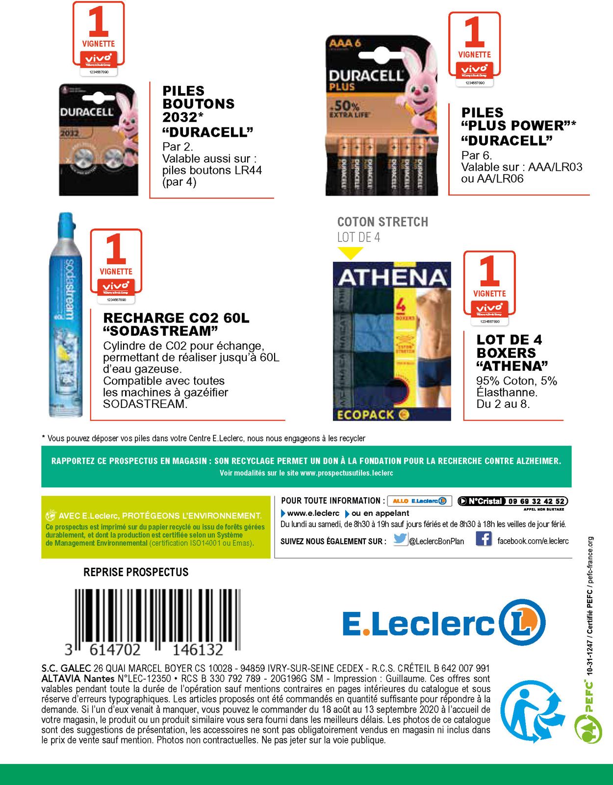 E.leclerc Catalogue - 18.08-13.09.2020 (Page 20)
