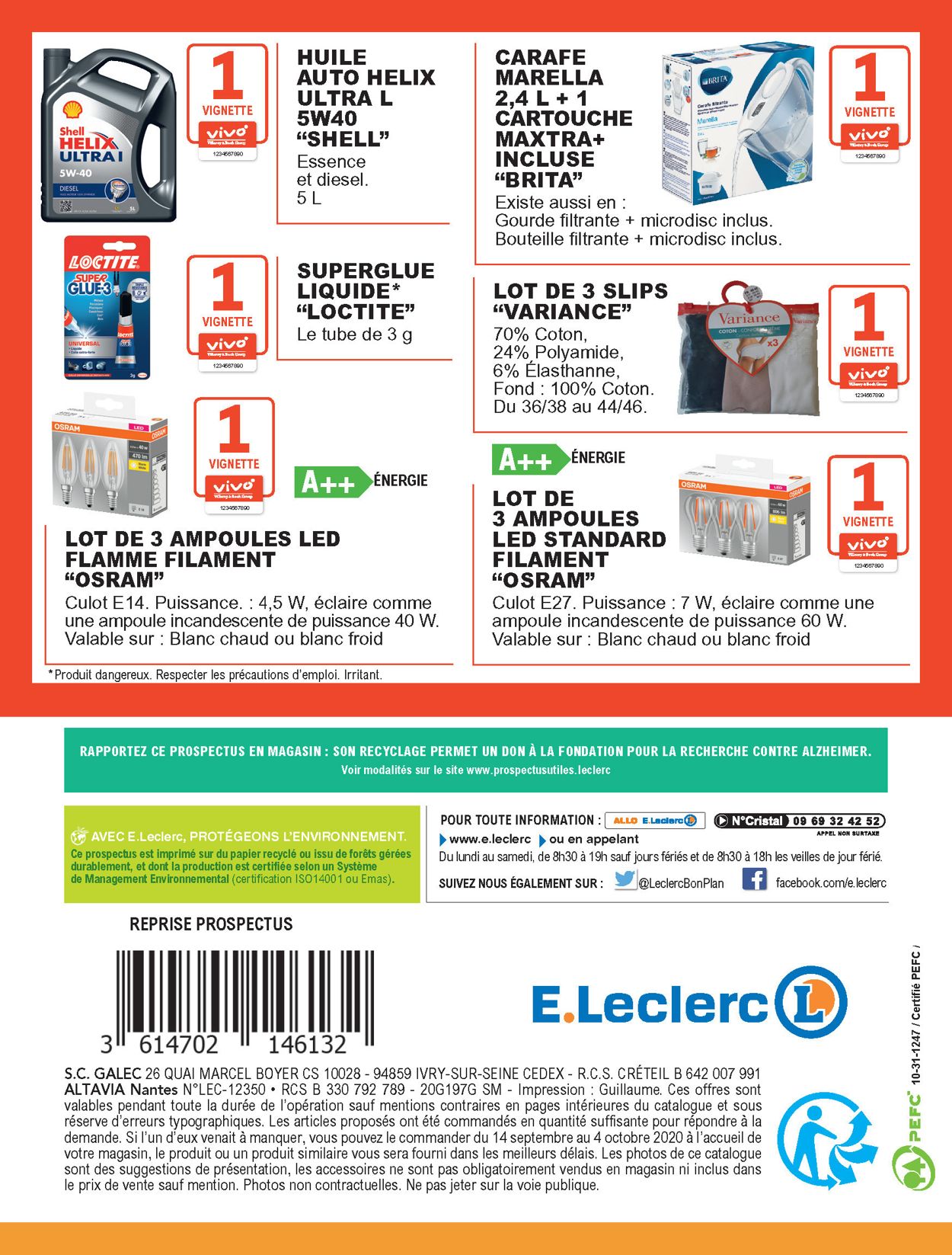 E.leclerc Catalogue - 14.09-04.10.2020 (Page 16)