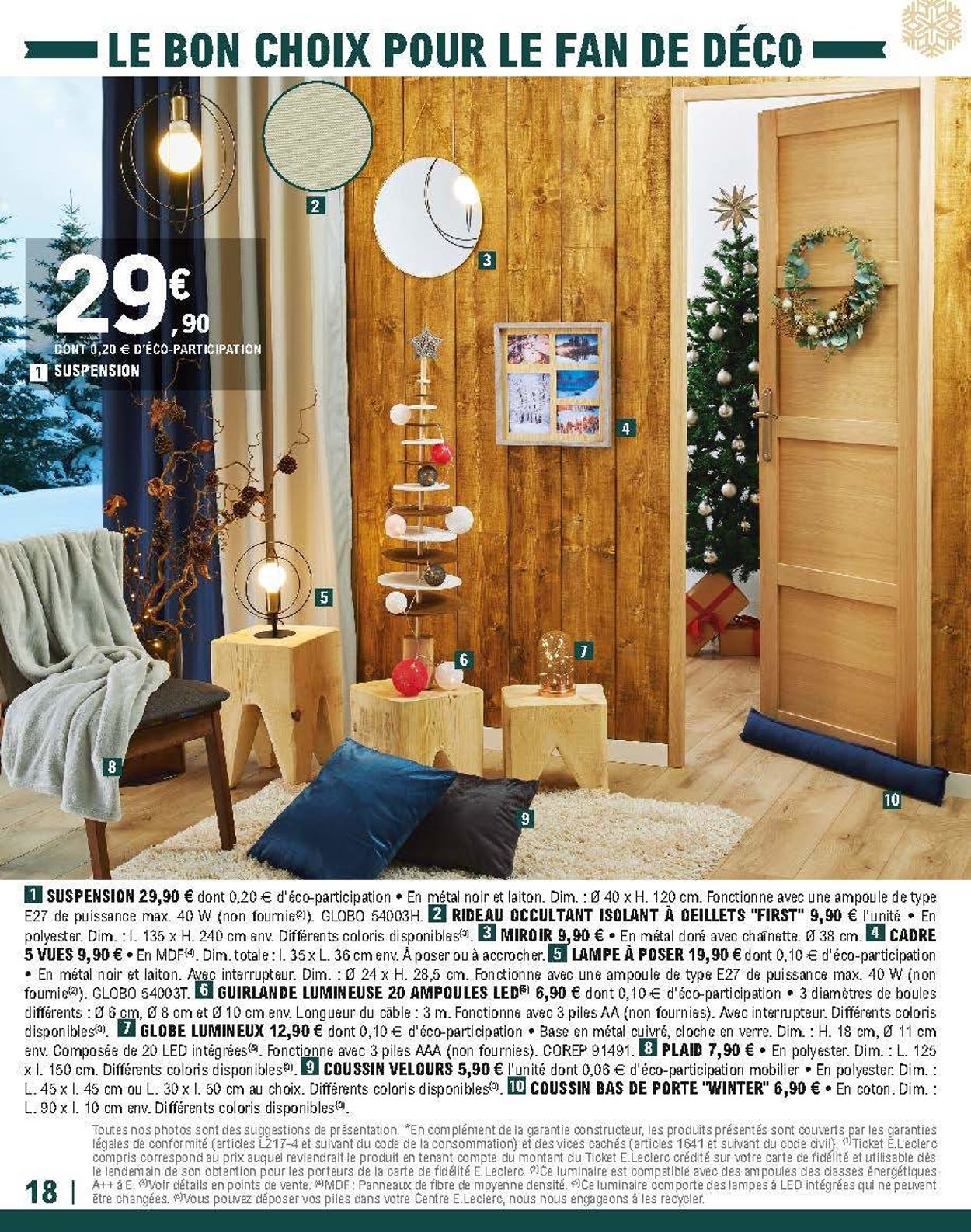 E.leclerc  Noël 2020 Catalogue - 08.12-24.12.2020 (Page 18)
