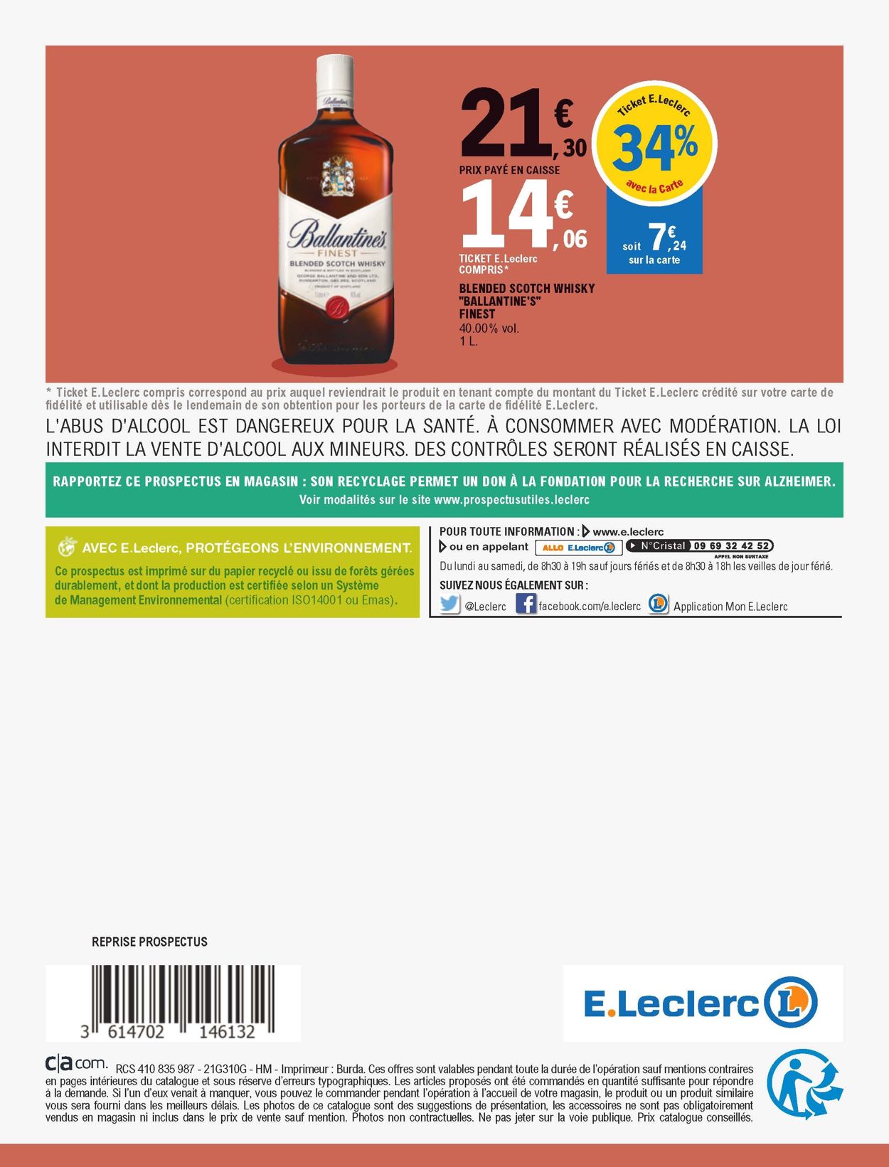E.leclerc Catalogue - 02.11-13.11.2021 (Page 64)