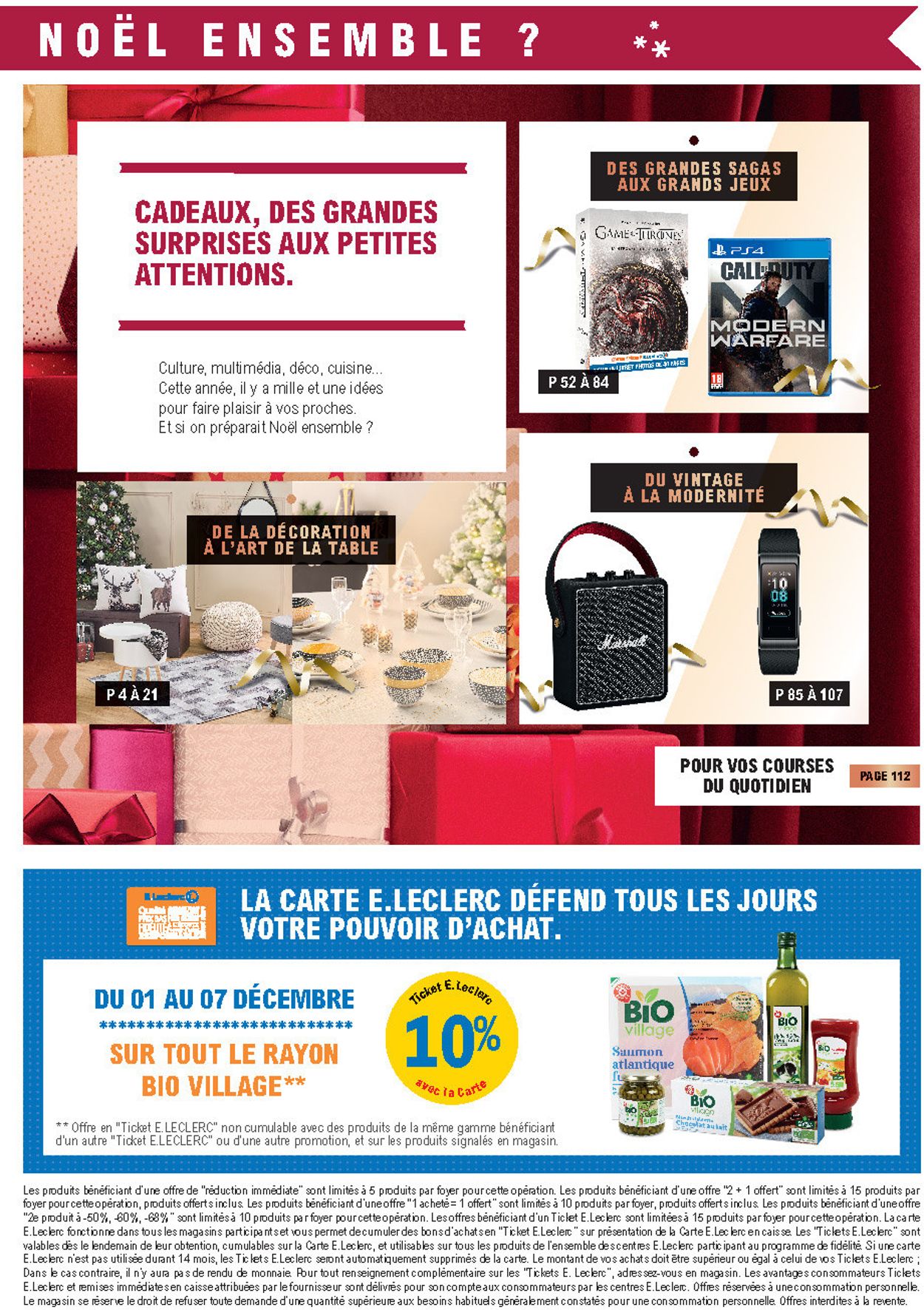 E.leclerc catalogue de Noël 2019 Catalogue - 03.12-14.12.2019 (Page 3)