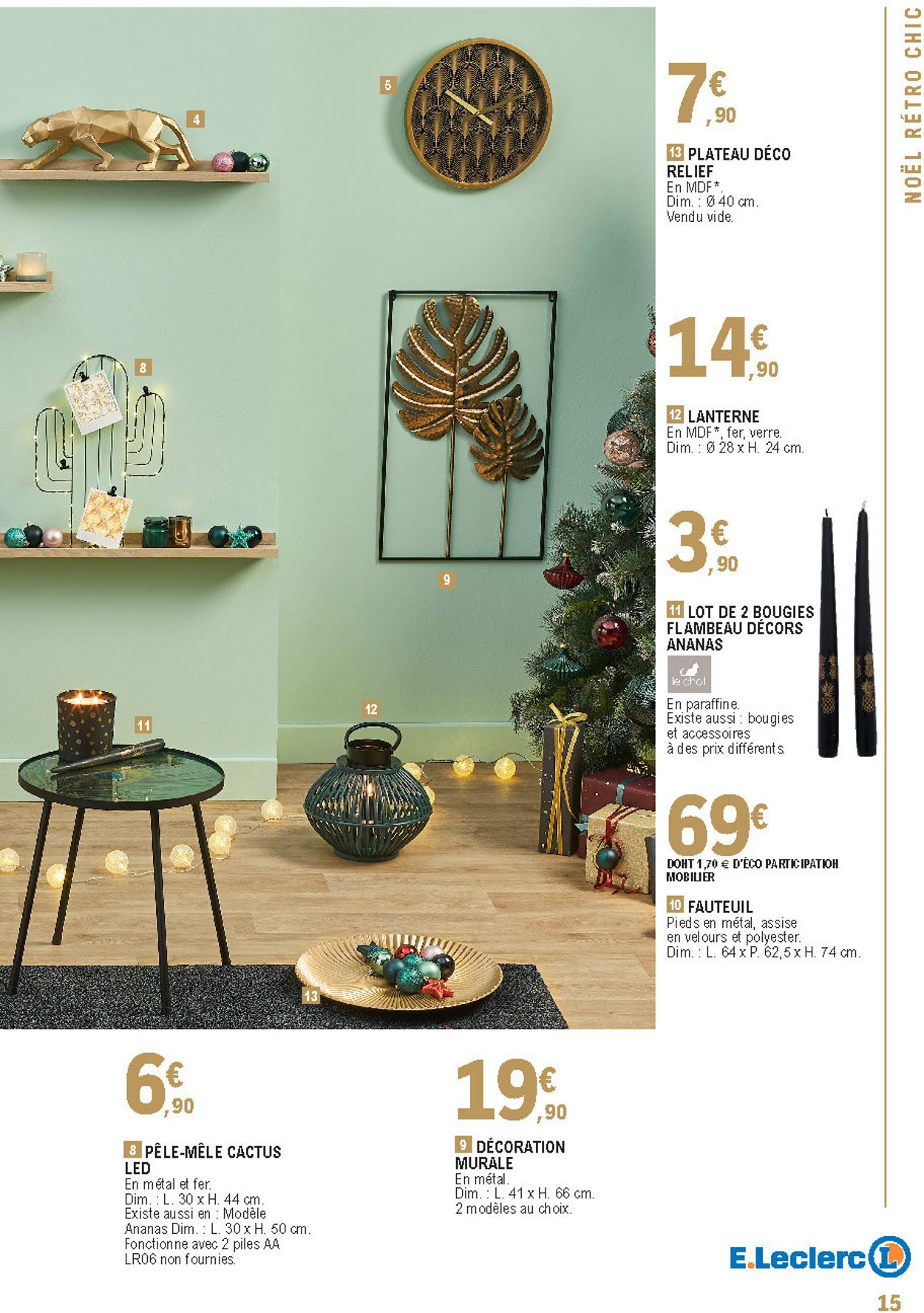 E.leclerc catalogue de Noël 2019 Catalogue - 03.12-14.12.2019 (Page 15)