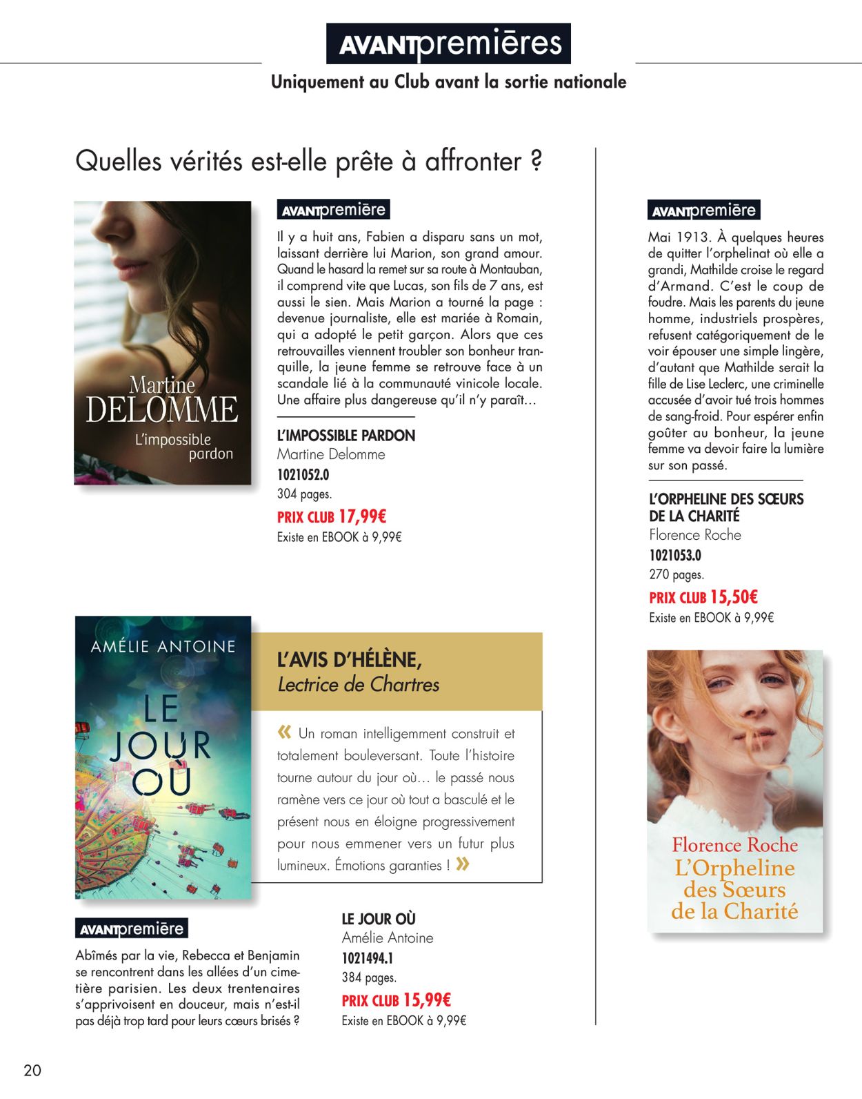 France Loisirs Catalogue - 25.05-31.07.2020 (Page 20)