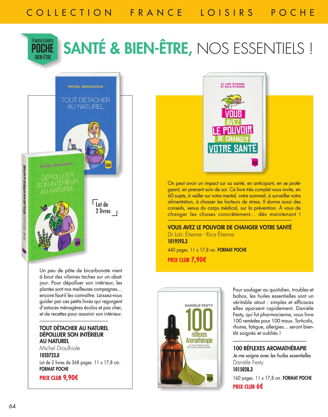 France Loisirs Catalogue - 25.05-31.07.2020 (Page 64)