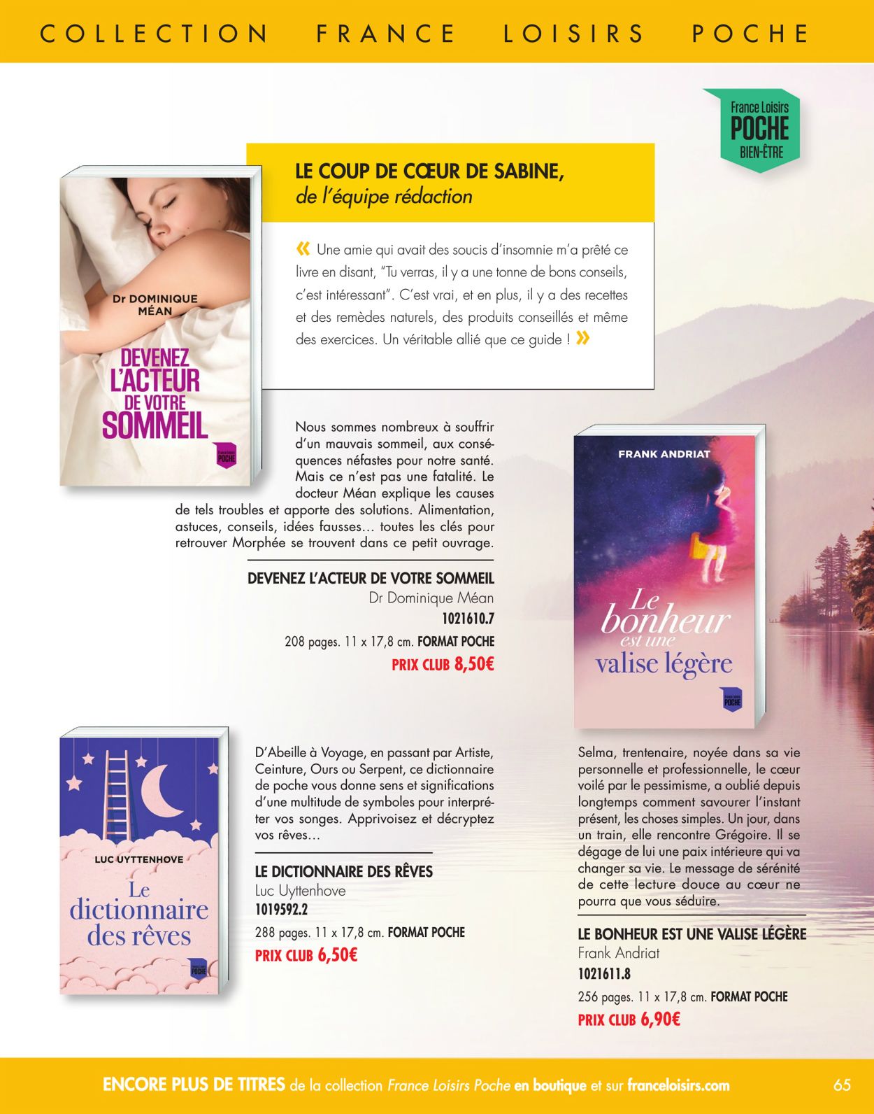 France Loisirs Catalogue - 25.05-31.07.2020 (Page 65)