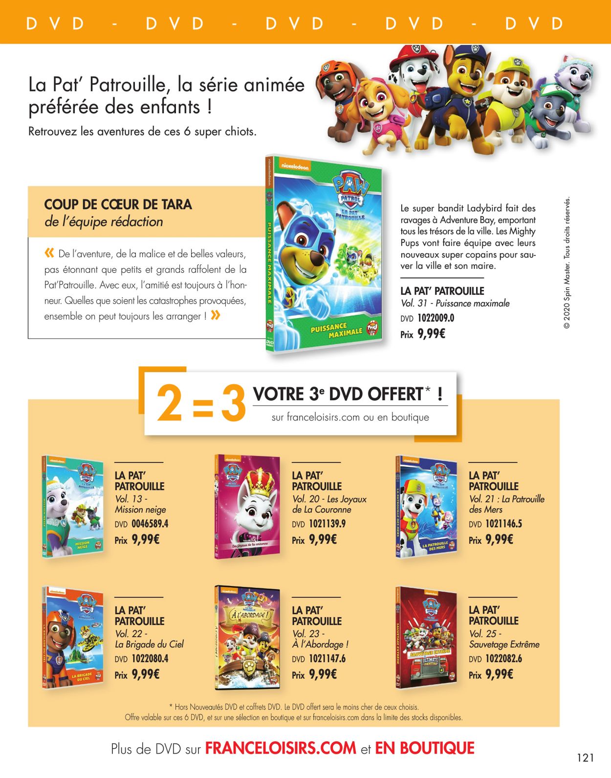 France Loisirs Catalogue - 25.05-31.07.2020 (Page 121)