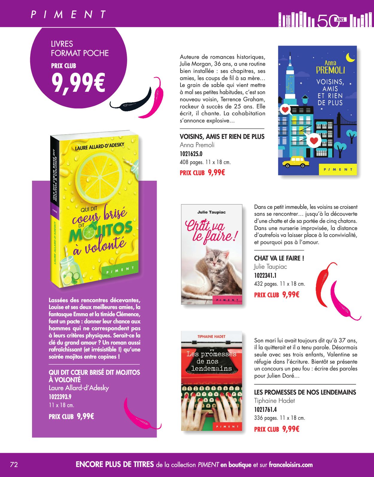 France Loisirs Catalogue - 01.08-01.09.2020 (Page 72)