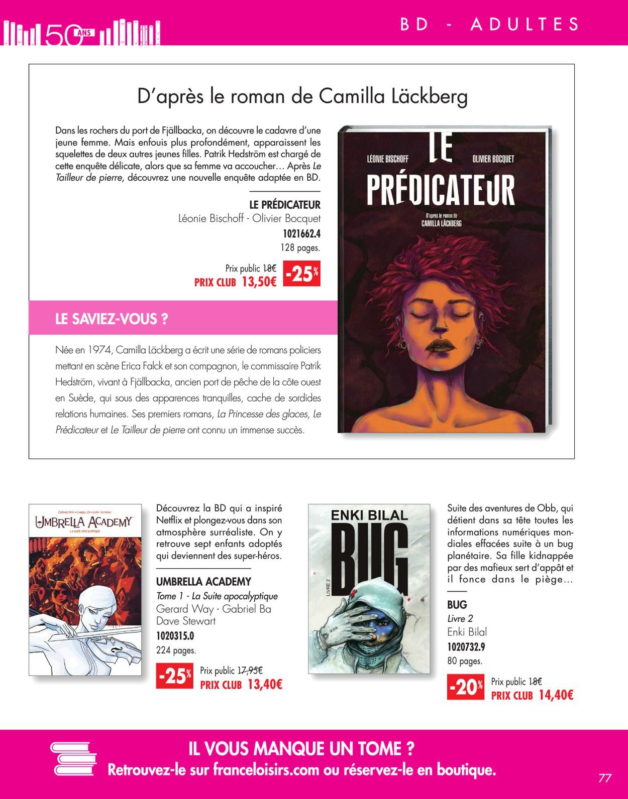 France Loisirs Catalogue - 01.08-01.09.2020 (Page 77)