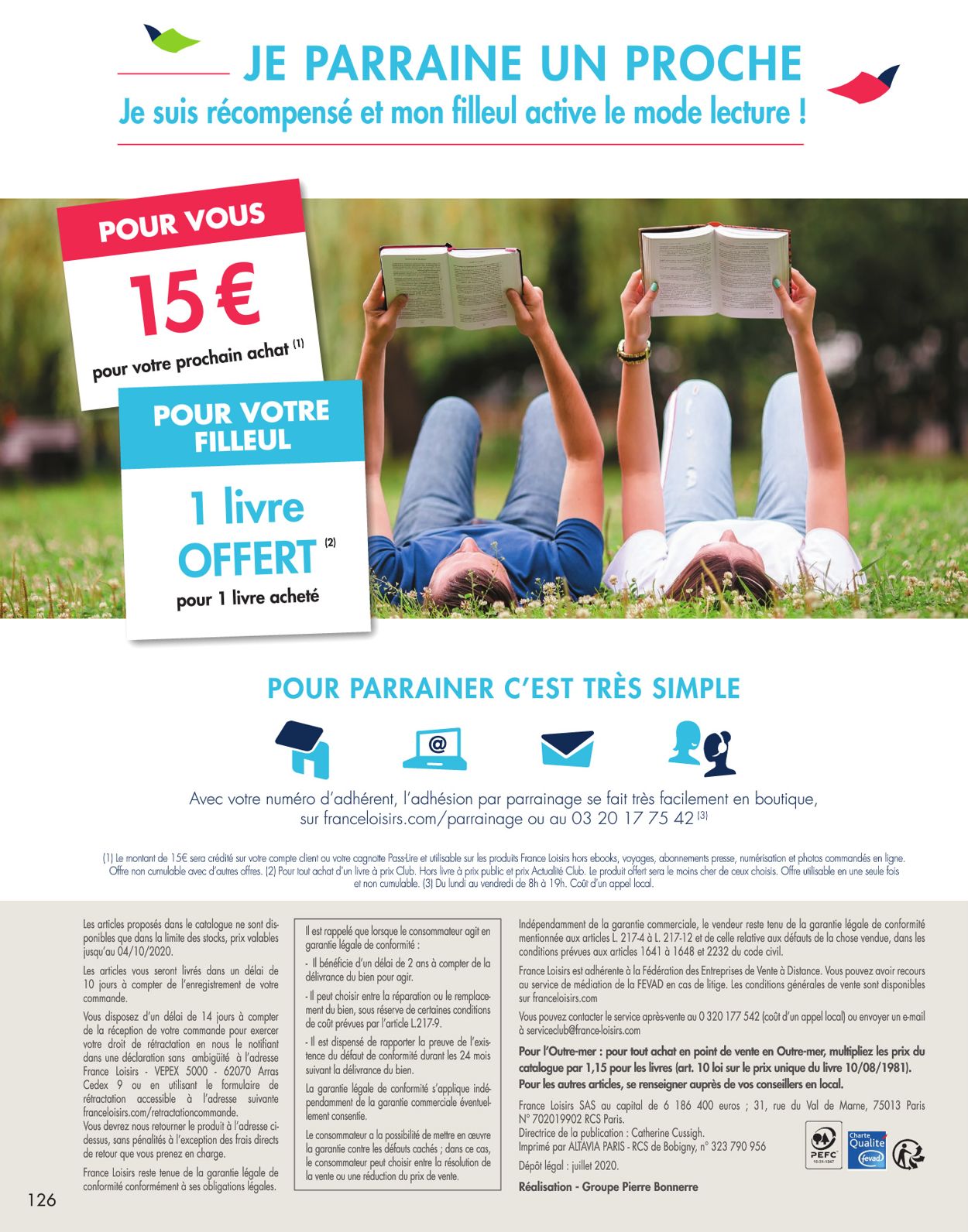 France Loisirs Catalogue - 01.08-01.09.2020 (Page 126)