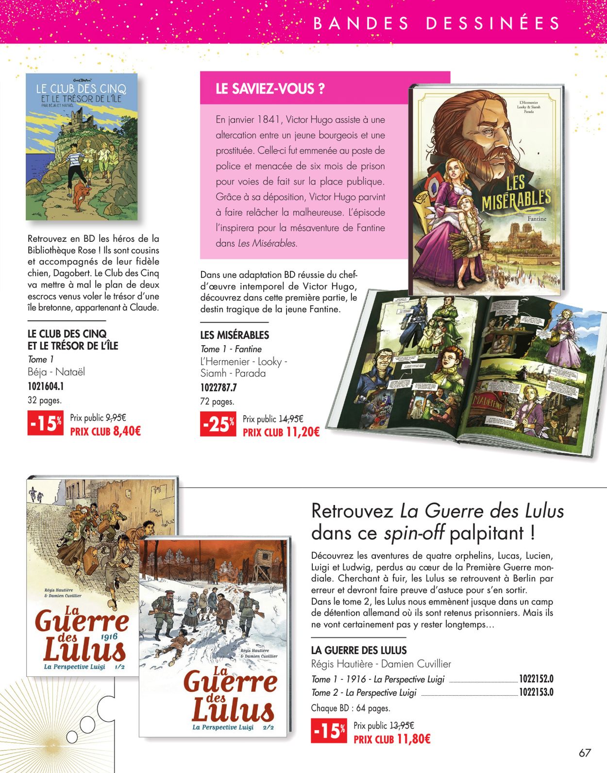 France Loisirs Catalogue - 09.10-31.12.2020 (Page 69)