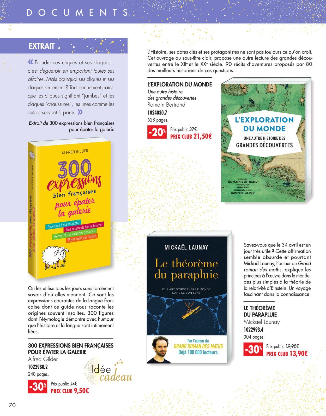 France Loisirs Catalogue - 09.10-31.12.2020 (Page 72)