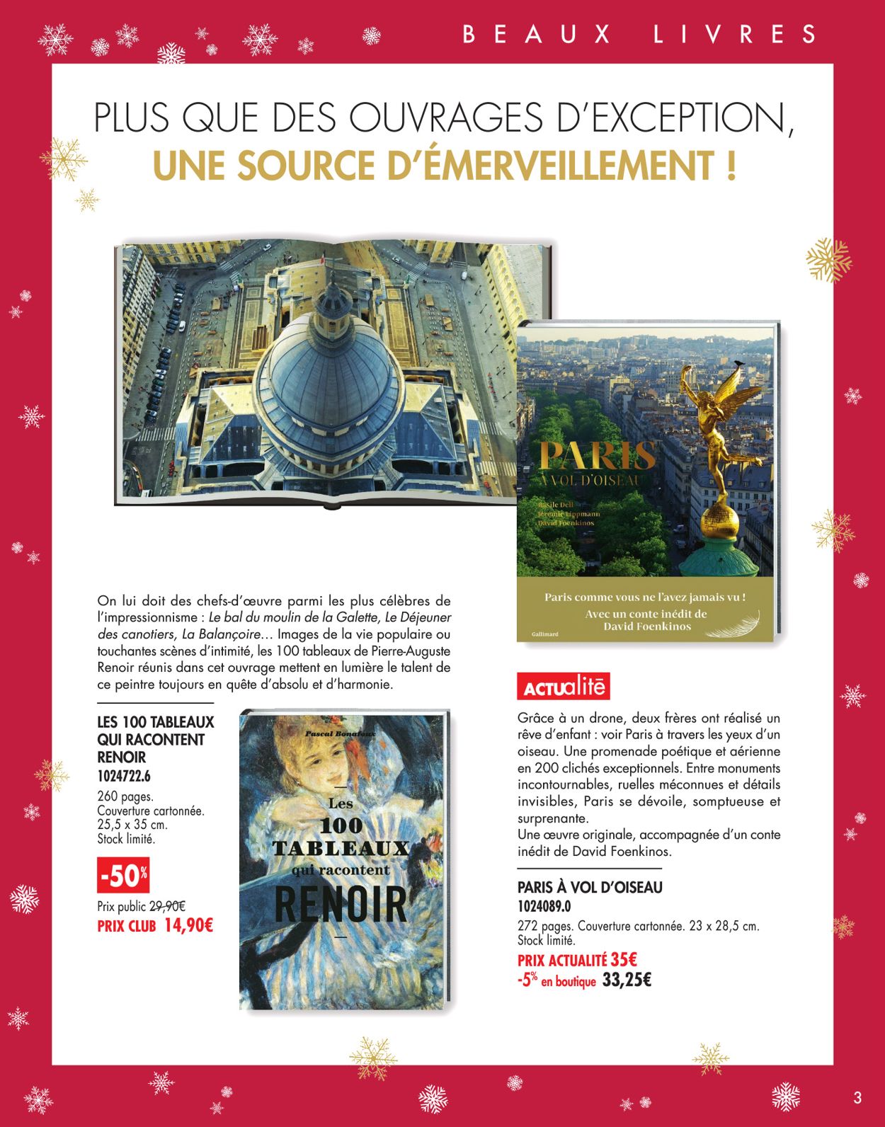 France Loisirs Noel Catalogue - 09.11-31.12.2020 (Page 3)