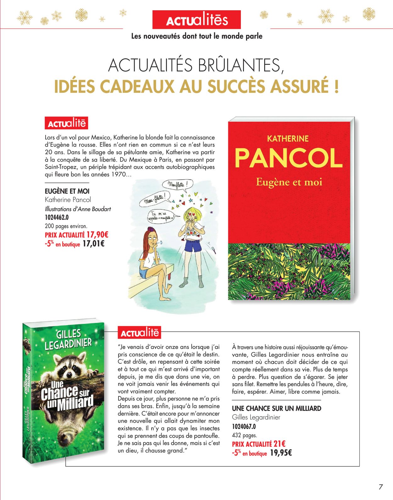 France Loisirs Noel Catalogue - 09.11-31.12.2020 (Page 7)