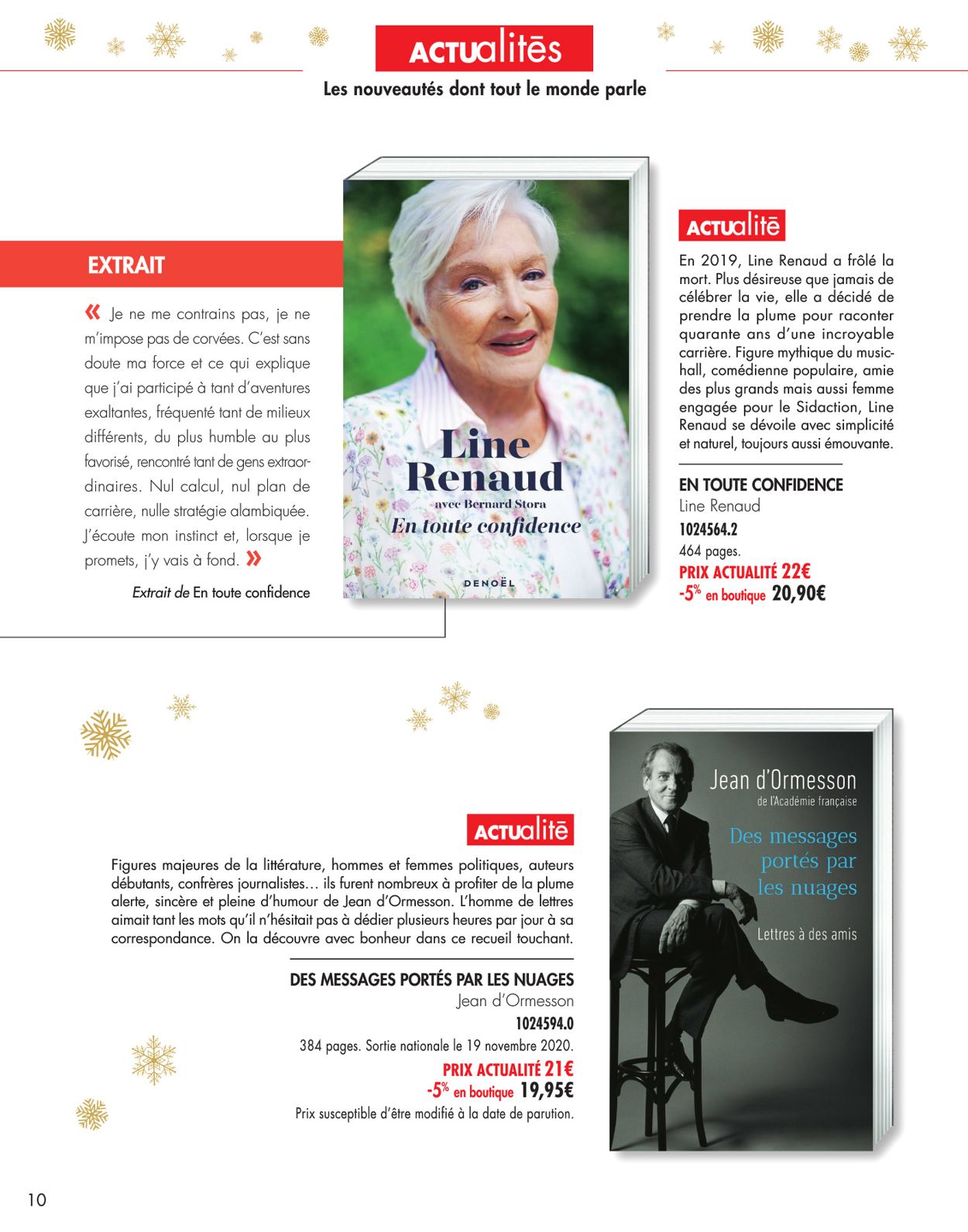 France Loisirs Noel Catalogue - 09.11-31.12.2020 (Page 10)