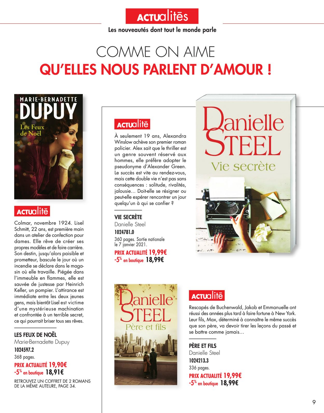 France Loisirs Catalogue - 21.12-03.02.2021 (Page 9)