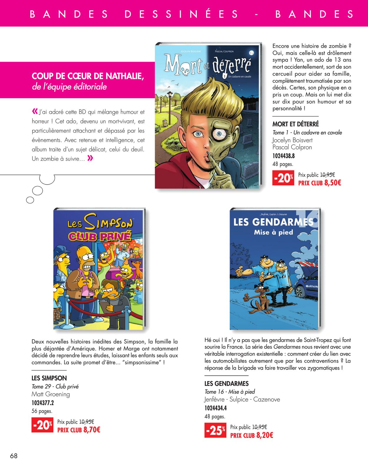 France Loisirs Catalogue - 21.12-03.02.2021 (Page 68)