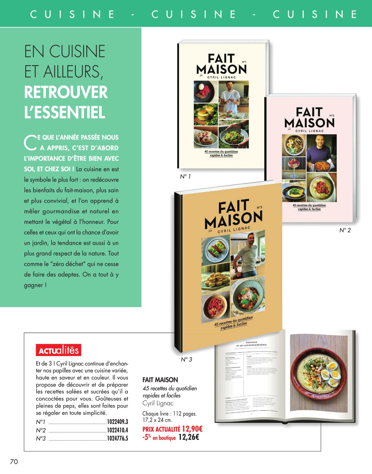 France Loisirs Catalogue - 21.12-03.02.2021 (Page 70)