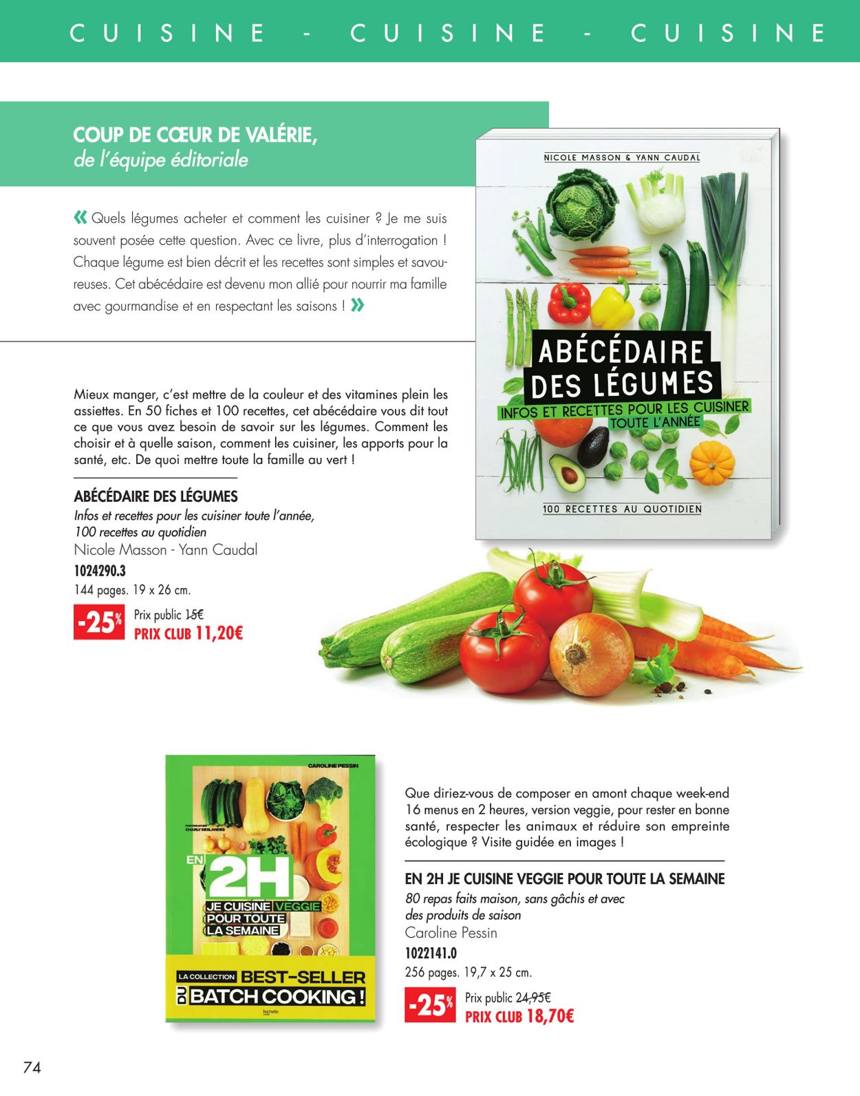 France Loisirs Catalogue - 21.12-03.02.2021 (Page 74)