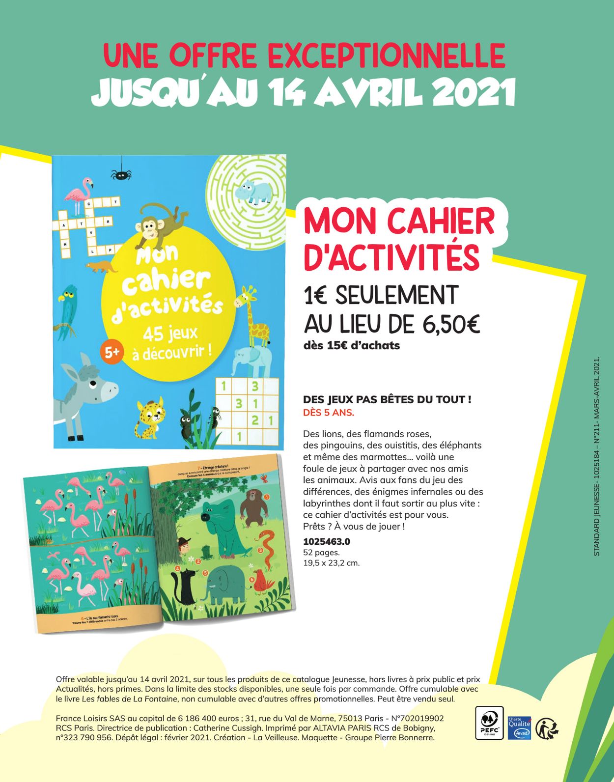 France Loisirs Catalogue - 01.03-30.04.2021 (Page 52)