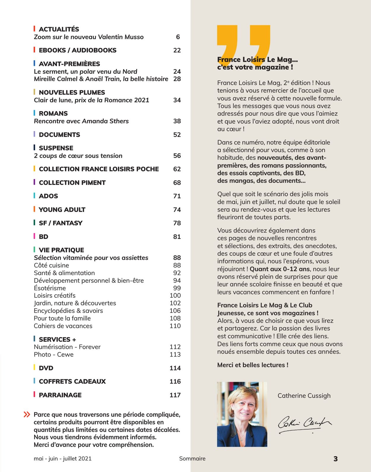 France Loisirs Catalogue - 01.05-31.07.2021 (Page 3)
