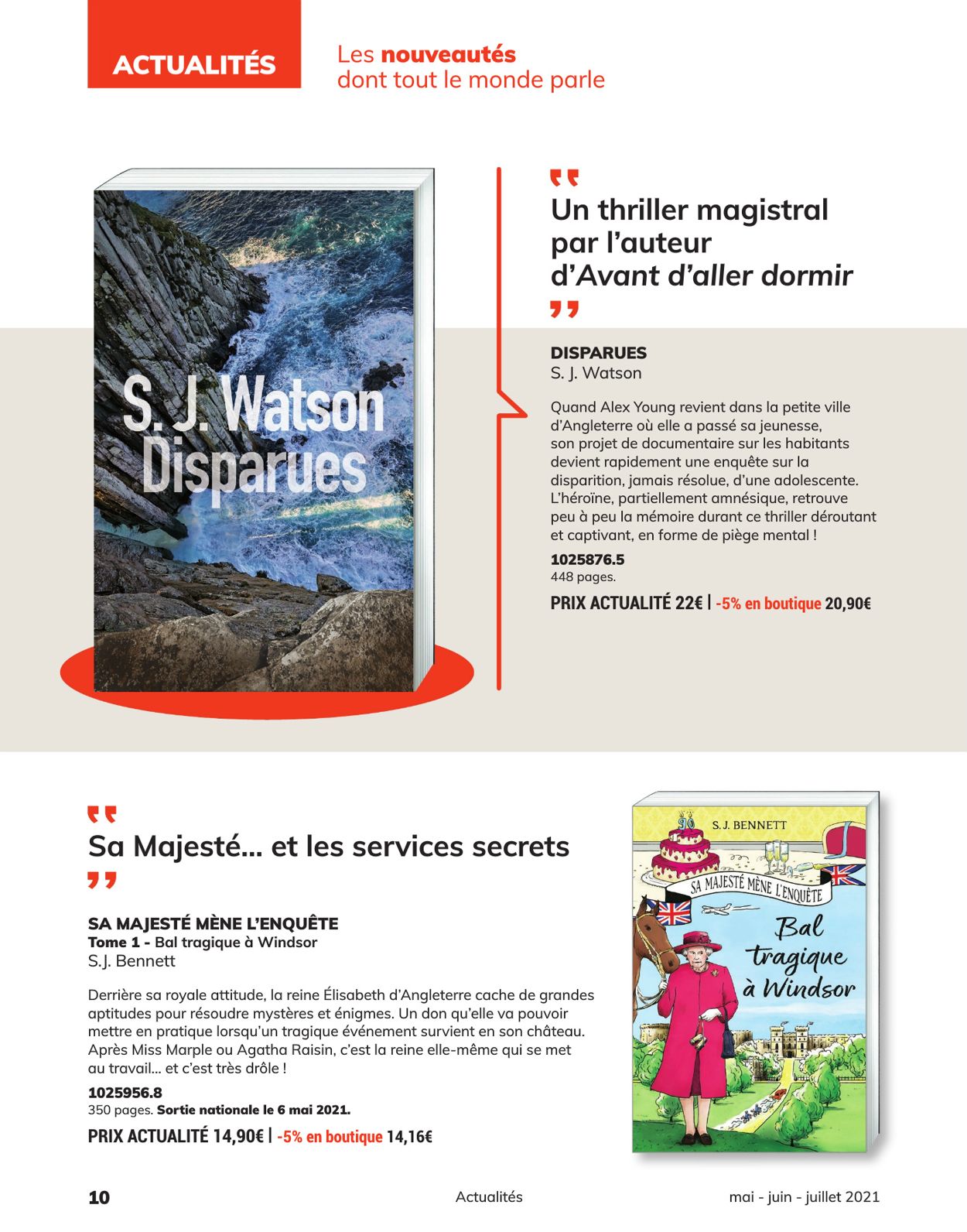 France Loisirs Catalogue - 01.05-31.07.2021 (Page 10)